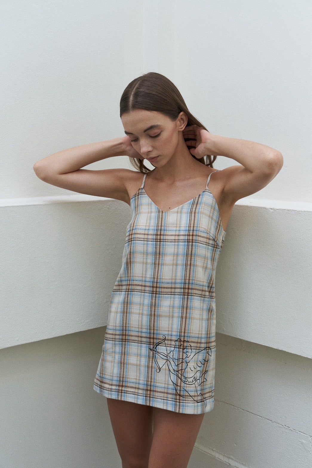 Eros dress - hand painted