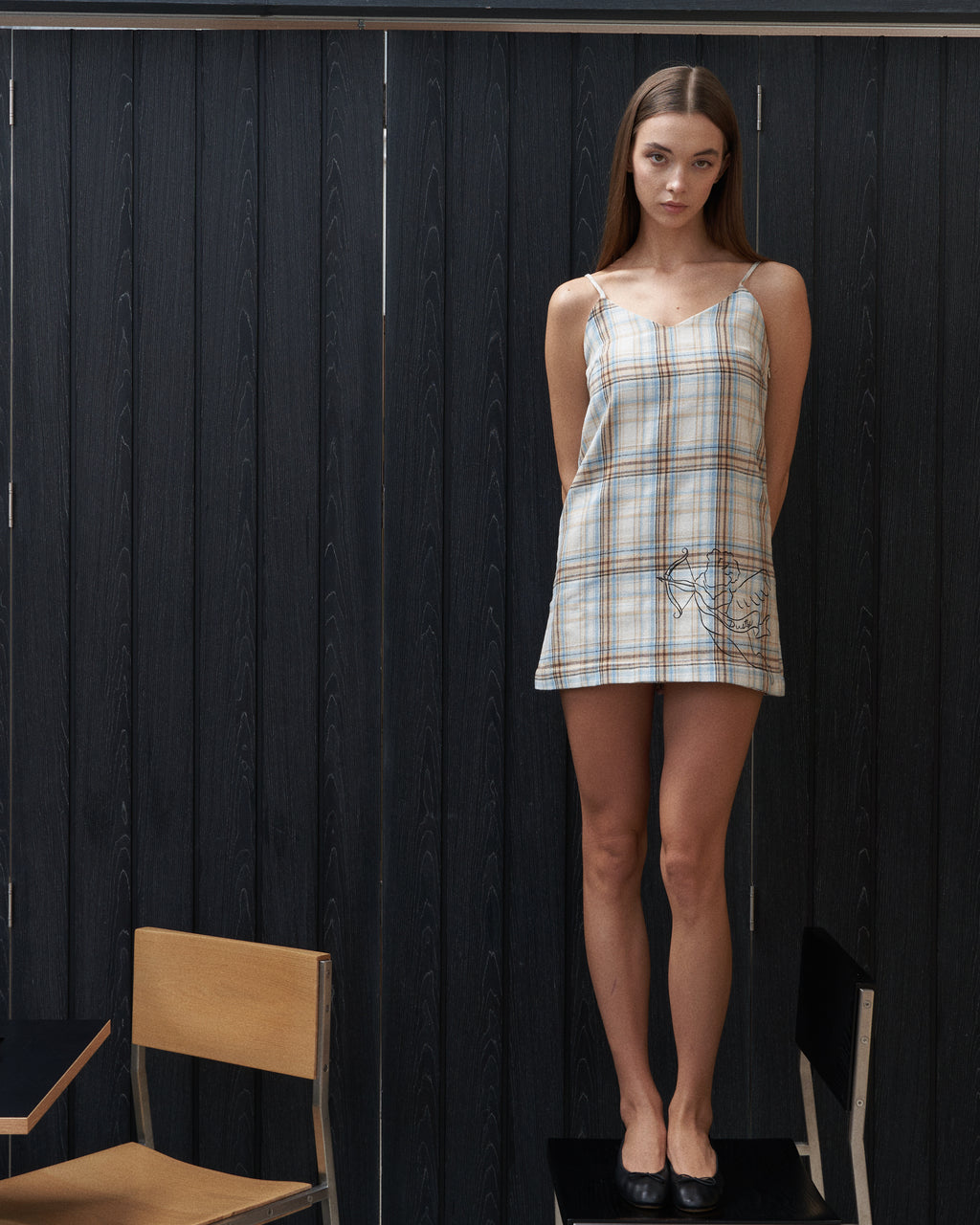 Eros dress - hand painted