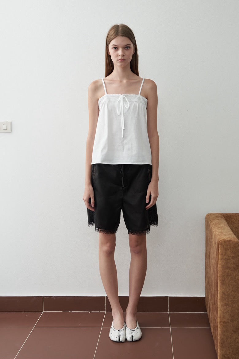 Lou Silk & Lace Shorts