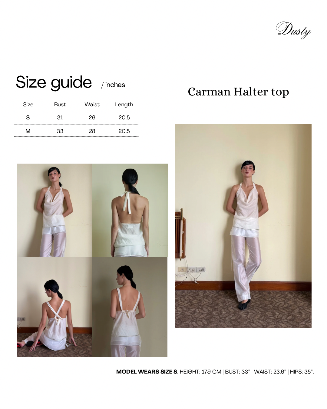 Carman Halter Top