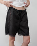 Lou Silk & Lace Shorts