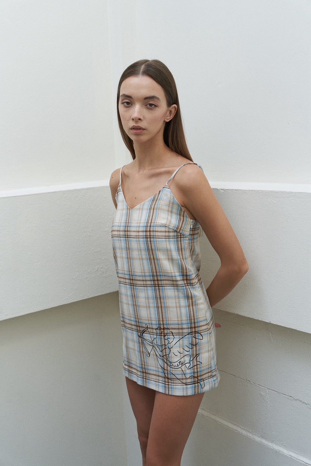 Eros dress - hand painted